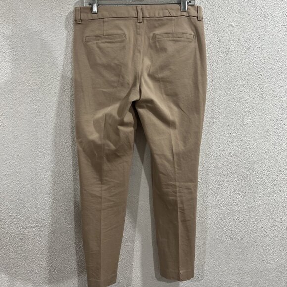 Old Navy Pixie Pants Casual Chino Mid-Rise Women's Size 8 Stretch Beige - Picture 4 of 10